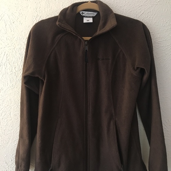 Women’s Columbia Fleece Brown Jacket - Picture 2 of 7